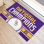 LSU Tigers Baseball 2025 National Champions Doormat – TANTN 13874