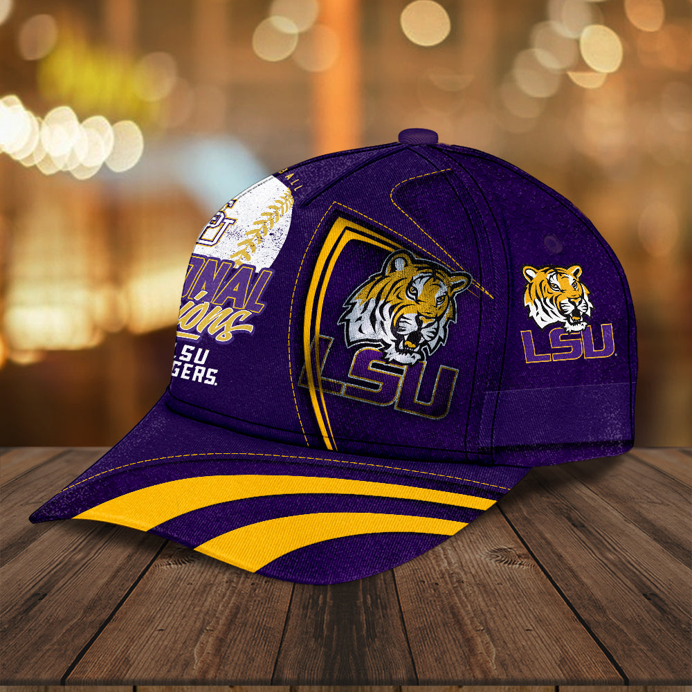 LSU Tigers Baseball 2025 National Champions Classic Cap – HOATT 11377