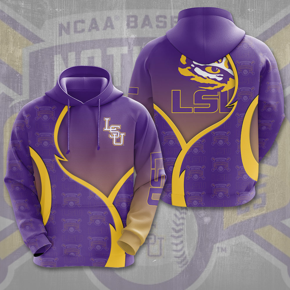 LSU Tigers Baseball 2025 National Champions 3D Apparel – GNE 3861