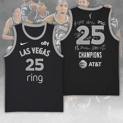 Las Vegas Aces 2025 WNBA Finals Champions Basketball Jersey – TANTN17434