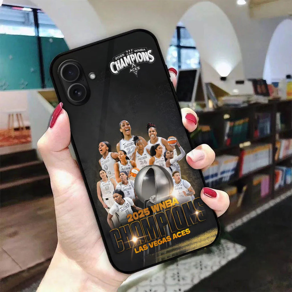Las Vegas Aces 2025 WNBA Finals Champions Phone Case – TANTN17345