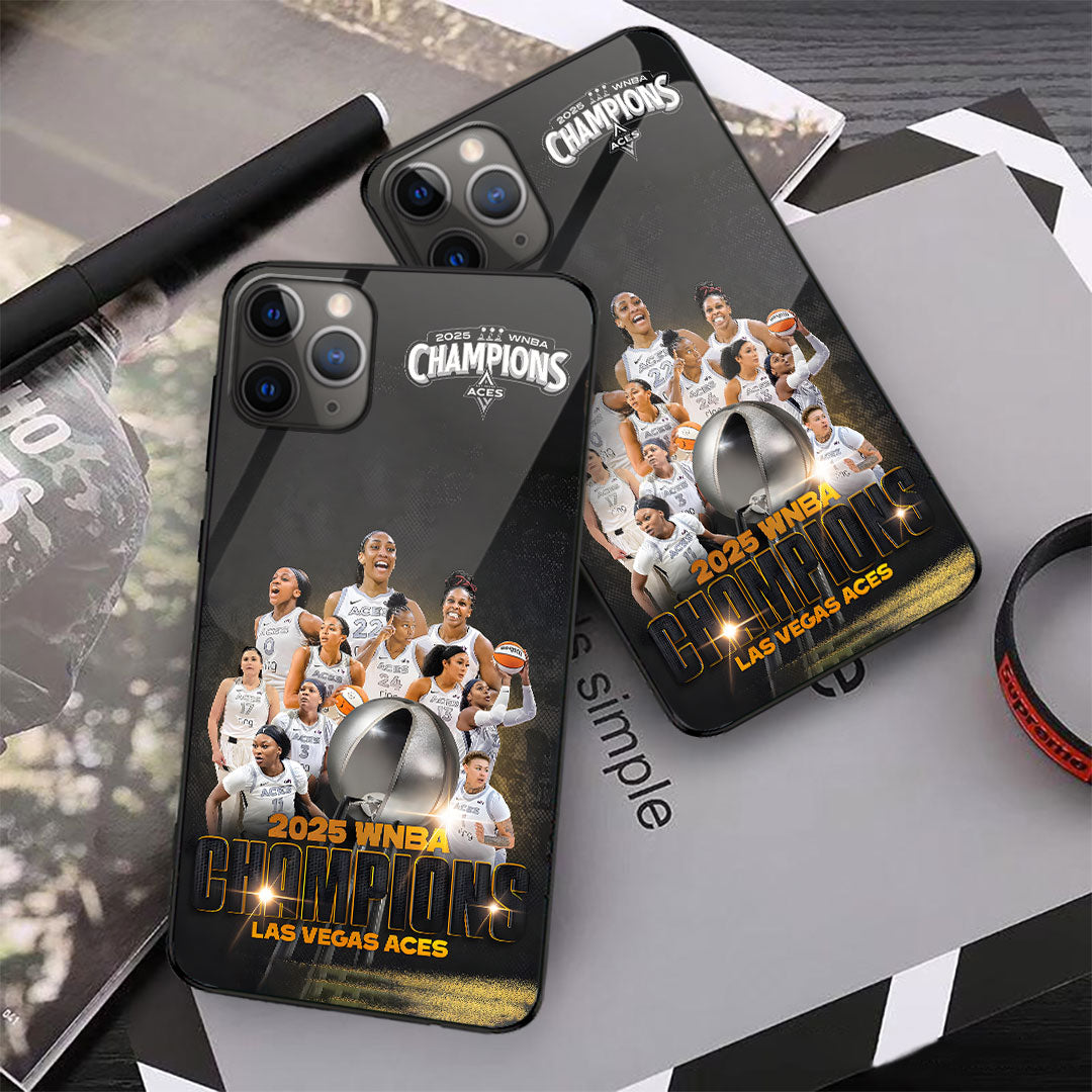 Las Vegas Aces 2025 WNBA Finals Champions Phone Case – TANTN17345