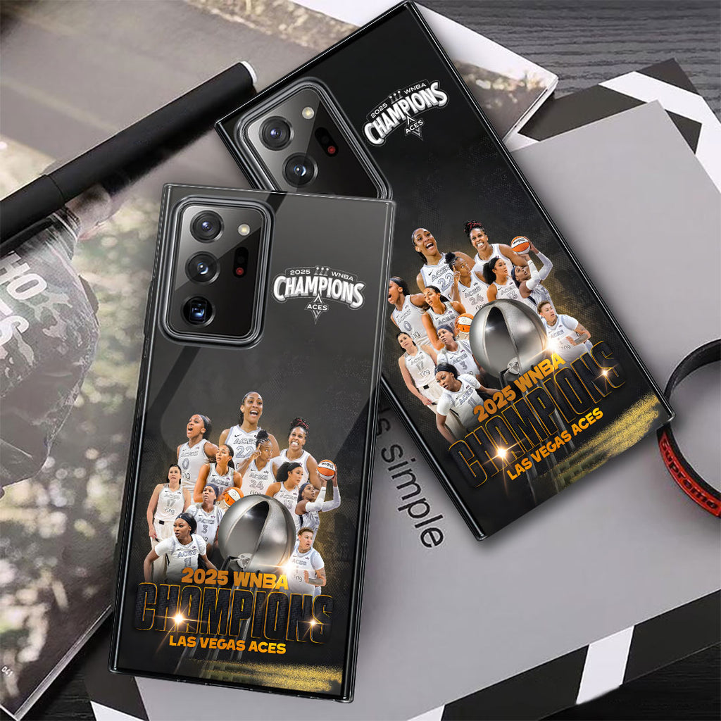 Las Vegas Aces 2025 WNBA Finals Champions Phone Case – TANTN17345