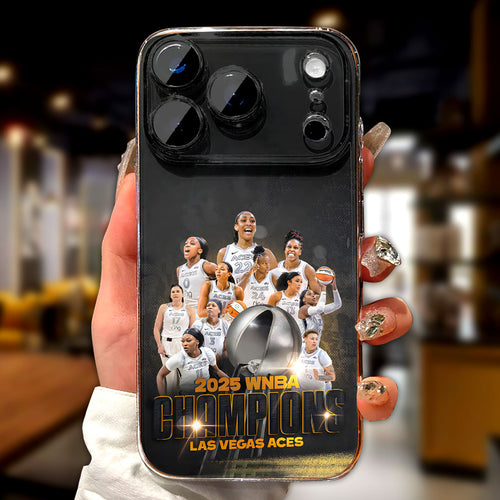 Las Vegas Aces 2025 WNBA Finals Champions Phone Case – TANTN17345