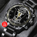 Personalized Las Vegas Raiders Black Stainless Steel Watch – TANTN16022