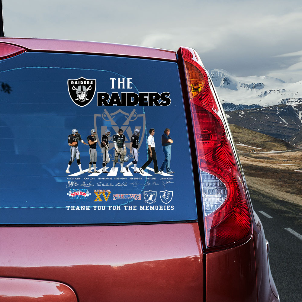 Las Vegas Raiders 3D Car Sticker – TANTN16812