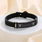 Las Vegas Raiders Crucial Catch 2025 Photo Bracelet – TANTN15965