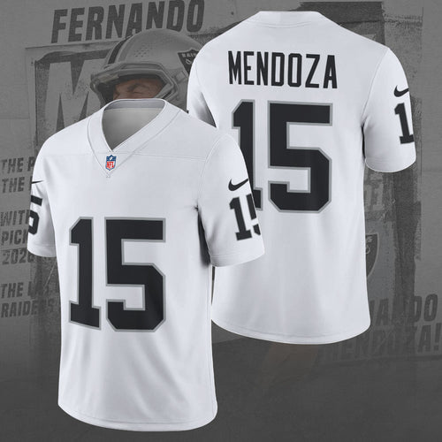 Las Vegas Raiders x Fernando Mendoza 3D Football Jersey – TANTN22560