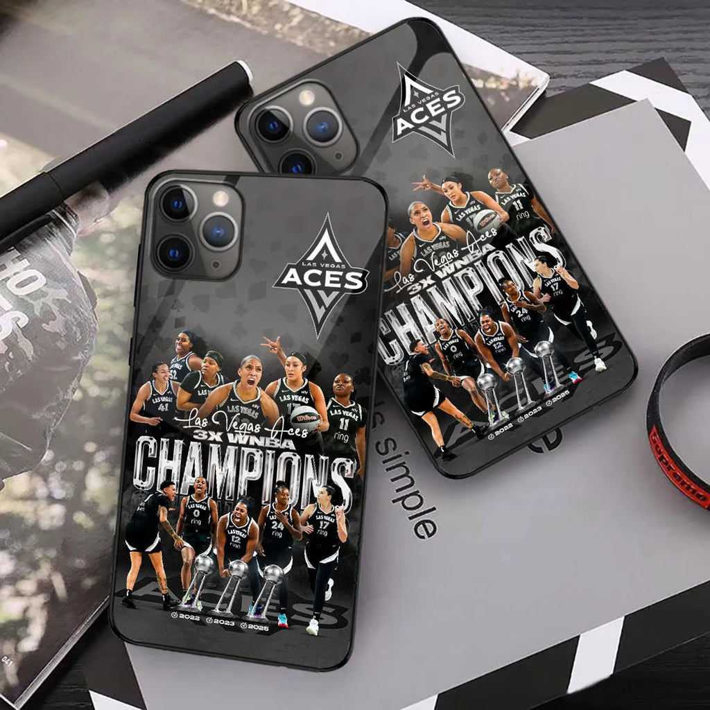 Las Vegas Aces 2025 WNBA Finals Champions Phone Case – HOATT13762