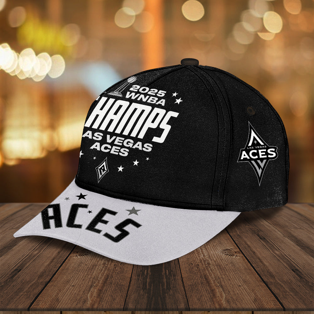 Las Vegas Aces 2025 WNBA Finals Champions Classic Cap – HOATT13783