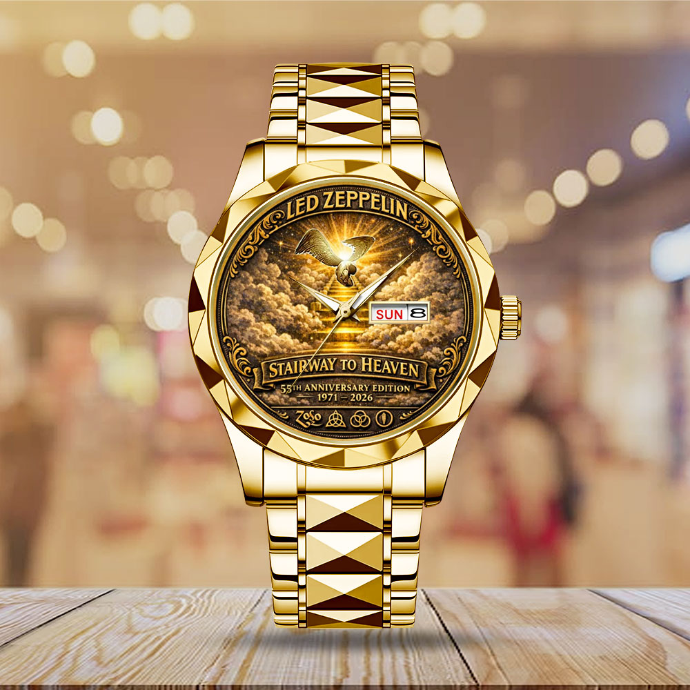 Led Zeppelin 55th Anniversary Alloy Luxury Quartz Watch – MAITM14284
