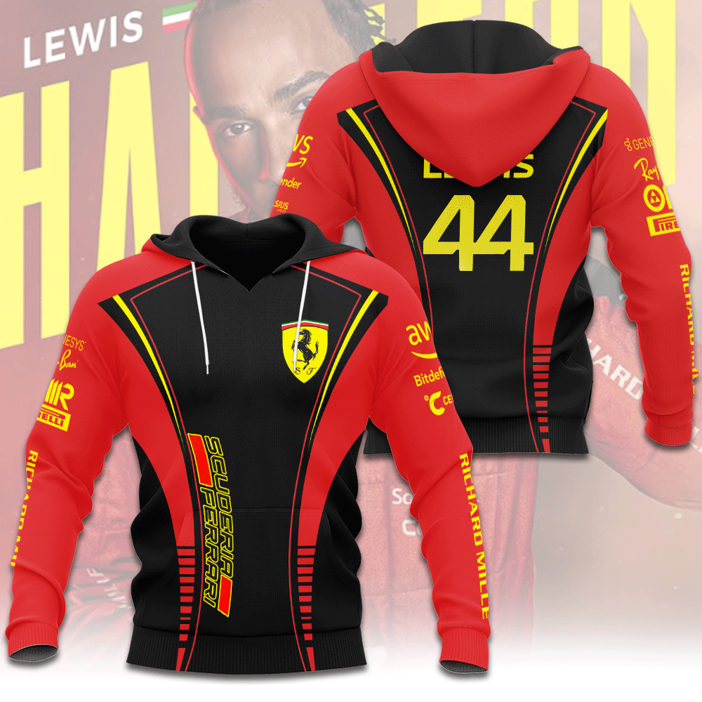 Lewis Hamilton x Scuderia Ferrari 3D Apparel – ANHNV 6136