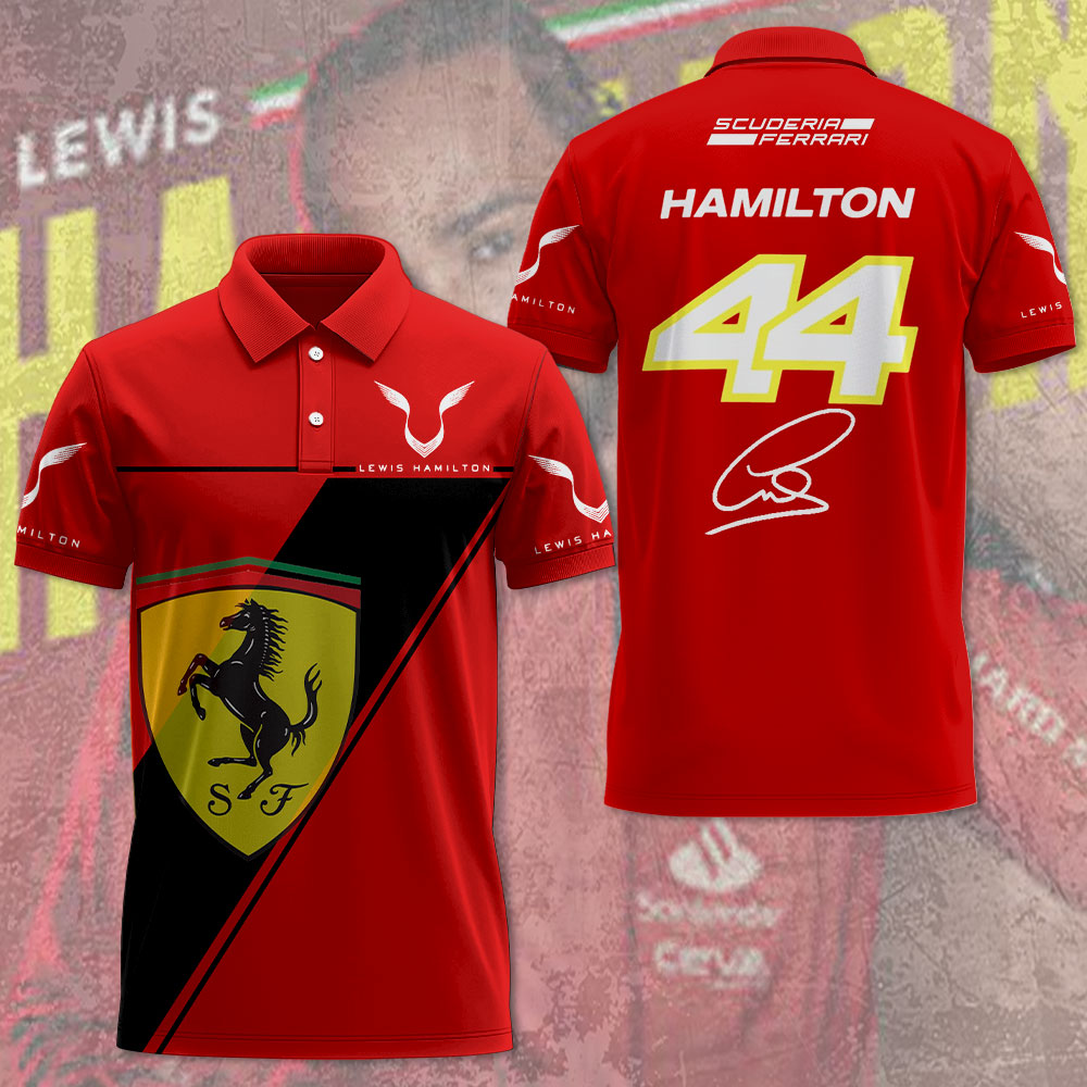 Lewis Hamilton x Scuderia Ferrari 3D Apparel – MAITM 10051
