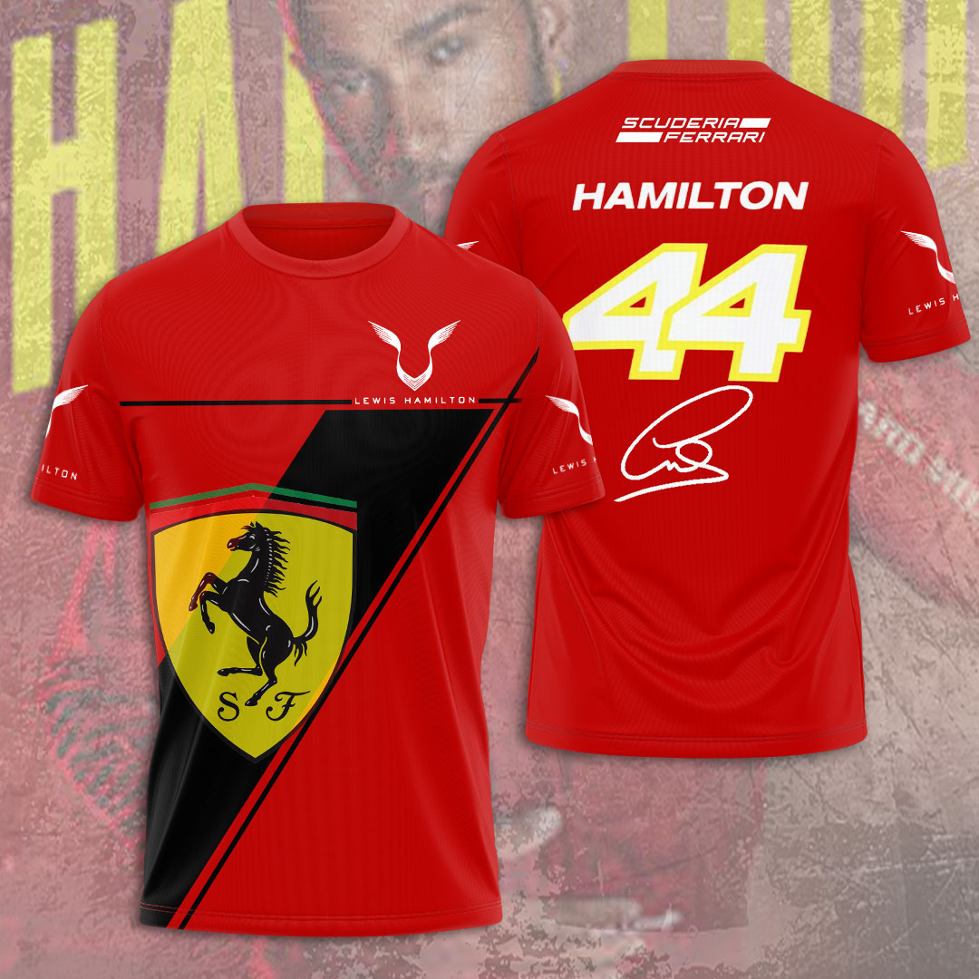 Lewis Hamilton x Scuderia Ferrari 3D Apparel – MAITM 10051