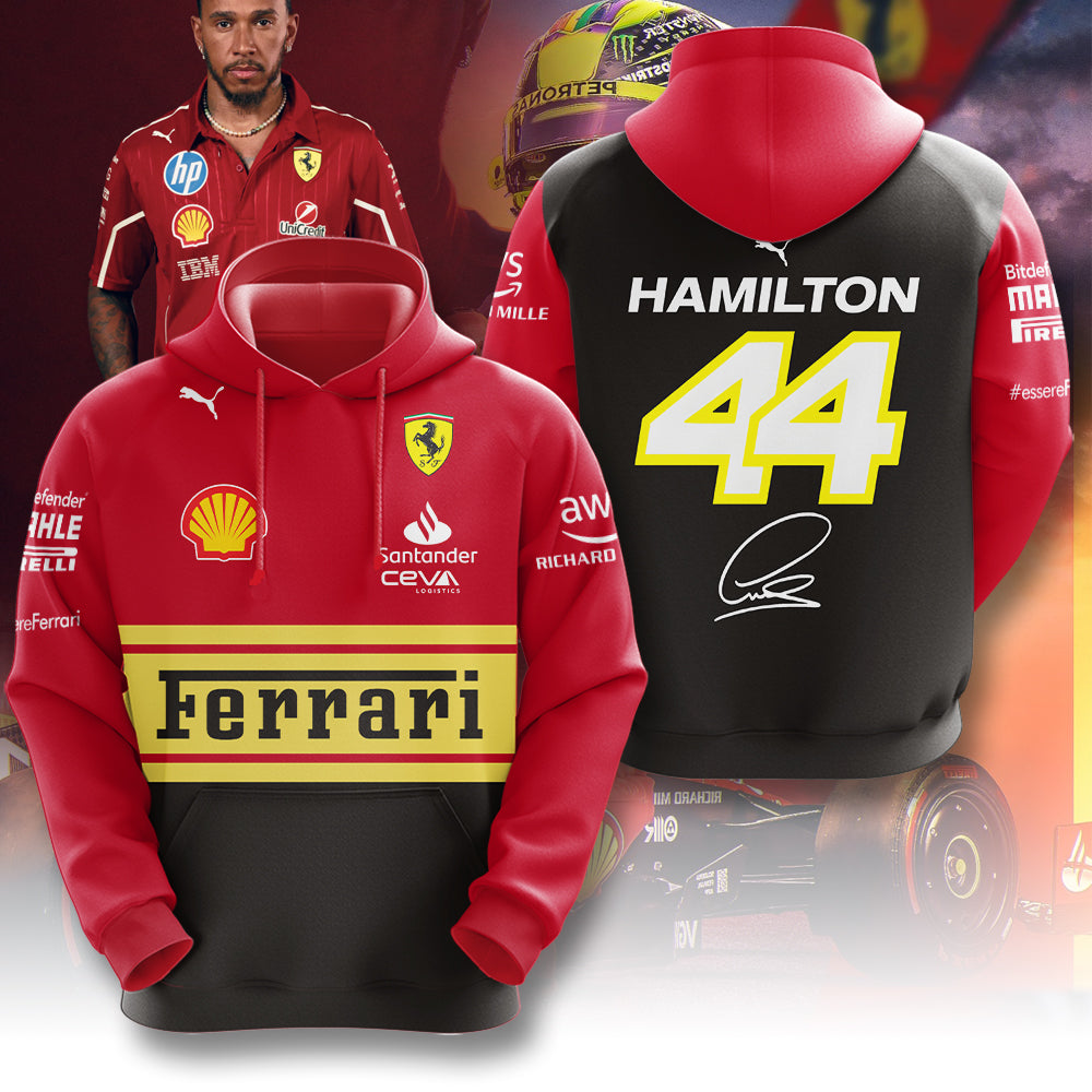 Lewis Hamilton x Scuderia Ferrari 3D Apparel – MAITM 10163