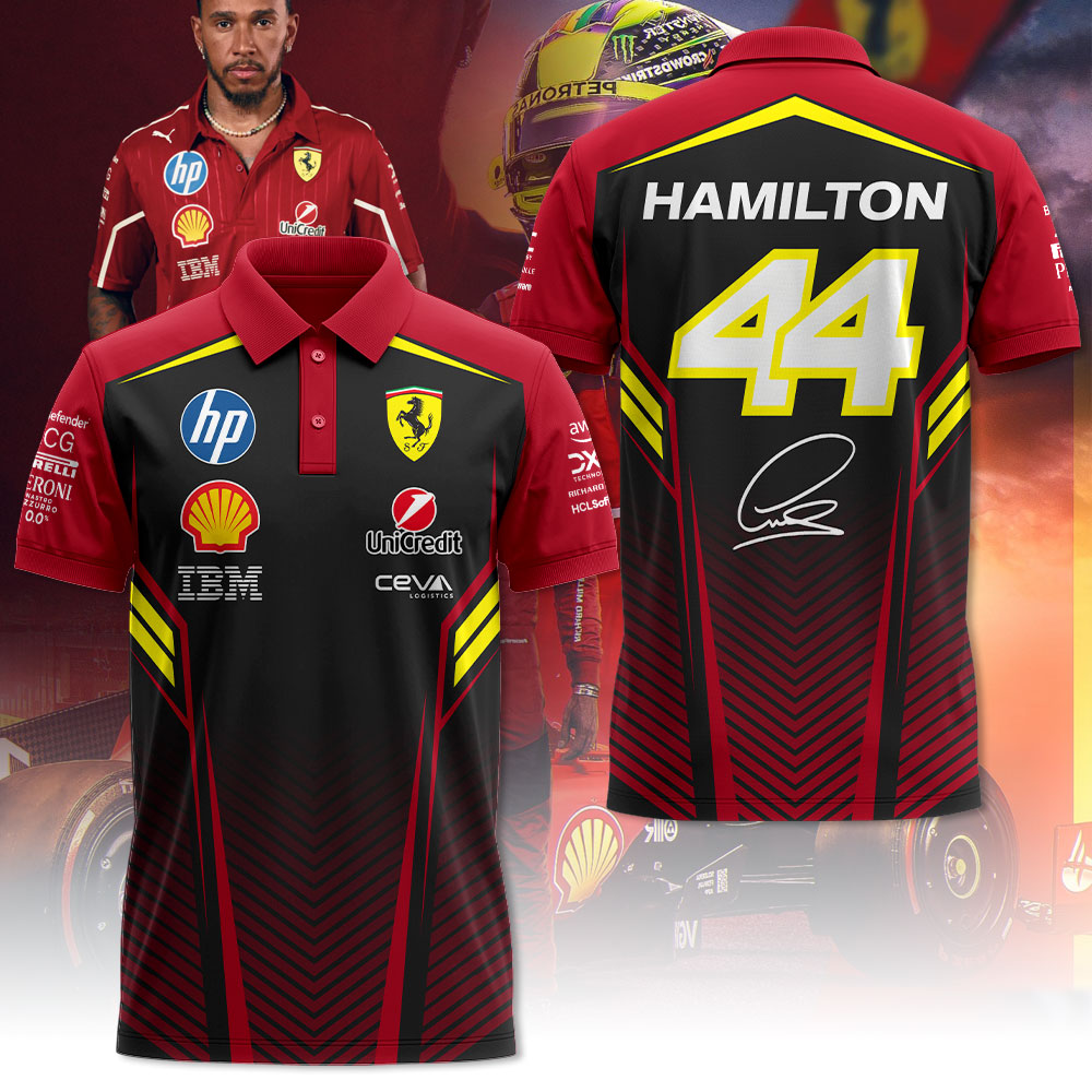 Lewis Hamilton x Scuderia Ferrari 3D Apparel – MAITM 10247