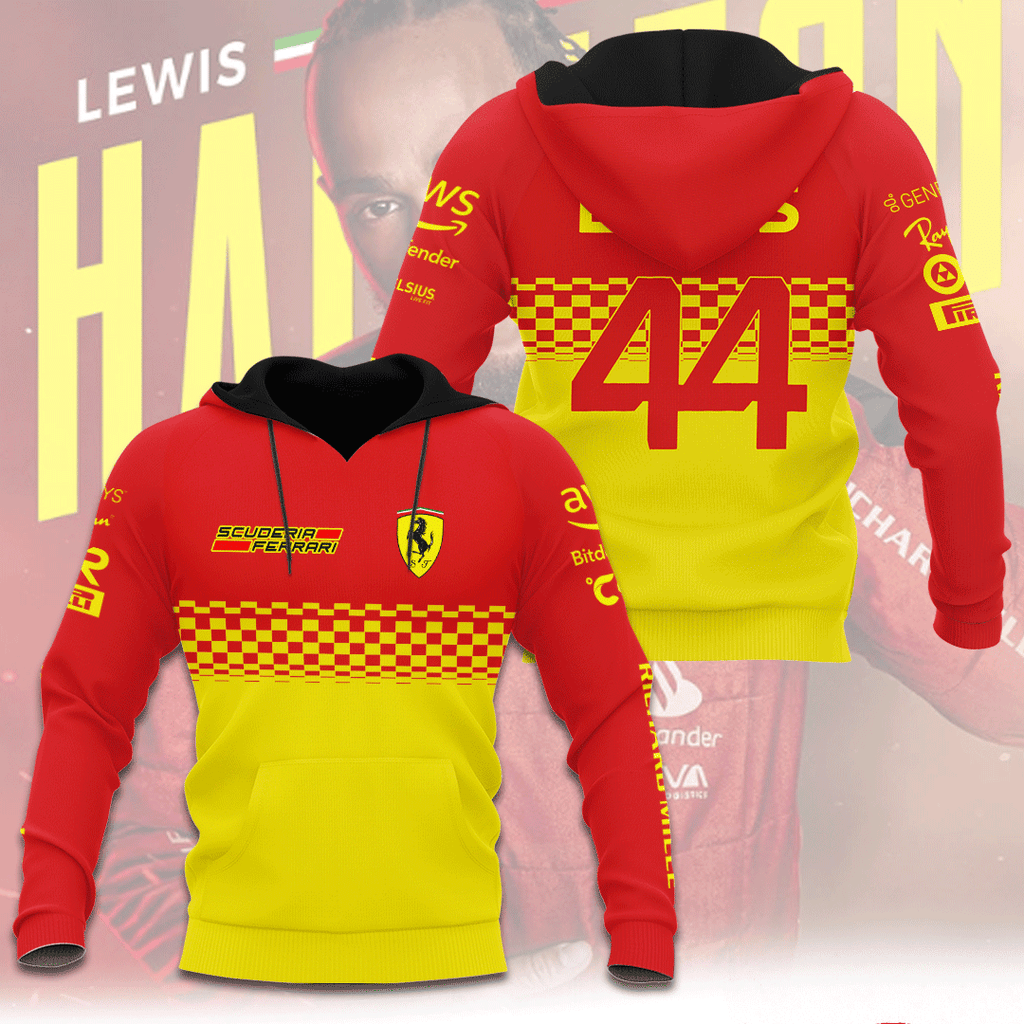 Lewis Hamilton x Scuderia Ferrari 3D Apparel – ANHNV 6105