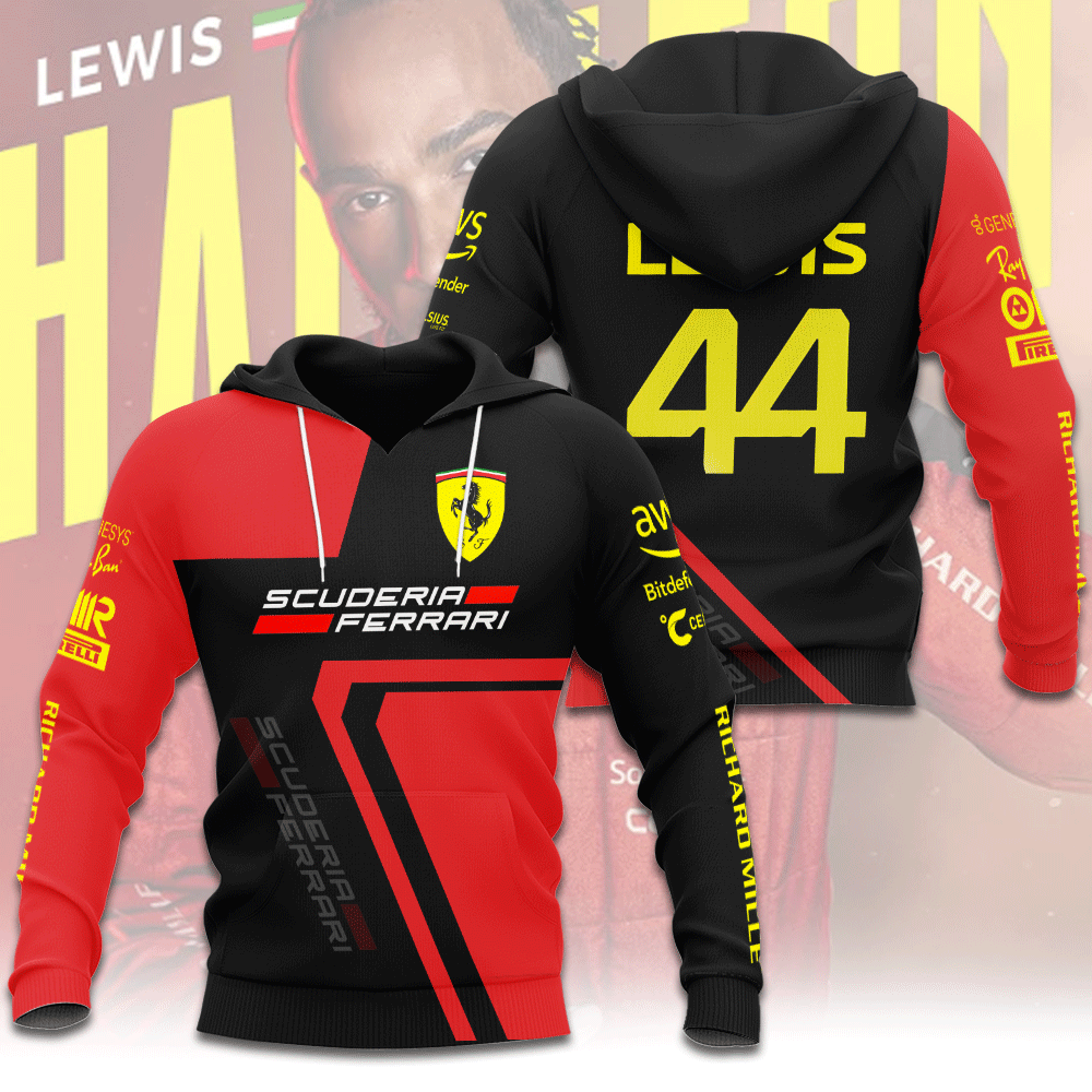 Scuderia Ferrari x Lewis Hamilton 3D Apparel – ANHNV 9350