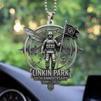 Linkin Park 30th Anniversary 1996/2026 Custom shape 2-sided Acrylic Car Ornament – TANTN22670