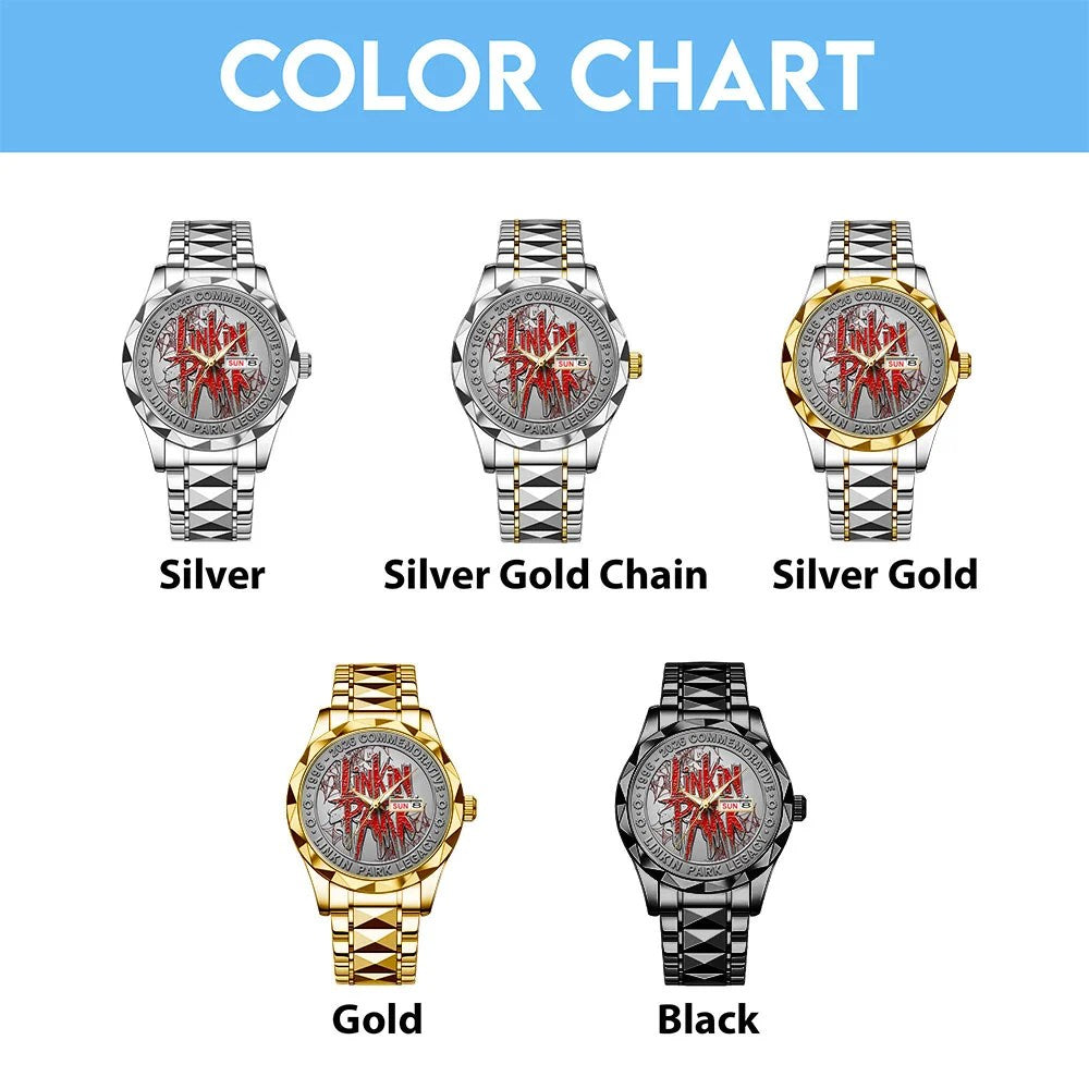 Linkin Park 30th Anniversary Alloy Luxury Quartz Watch – TANTN25010