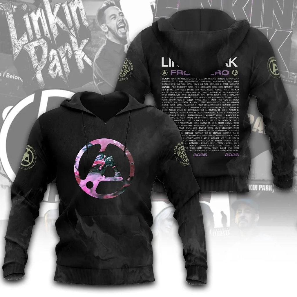 Linkin Park Tour 2026 3D Apparel – TANTN25014