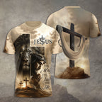 Lion Cross Resurrection Christian 3D Apparel – TANTN16187