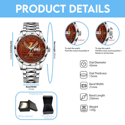 Liverpool FC Alloy Luxury Quartz Watch – TANTN18688