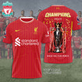 Liverpool FC 2024/25 Premier League Champions 3D Apparel – TANTN 12367