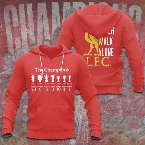 Liverpool FC 2024/25 Premier League Champions 3D Apparel – TANTN 13093