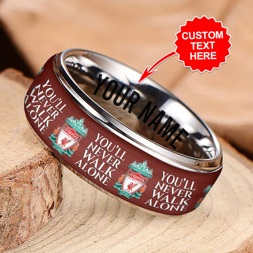 Personalized Liverpool FC Custom Alloy Ring – MAITM 12444
