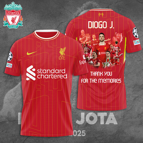 Liverpool FC x Diogo Jota 3D Apparel – TANTN 14169