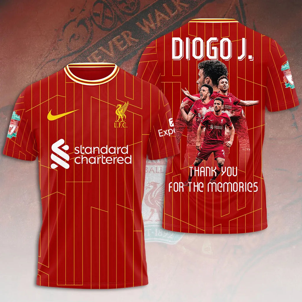 Liverpool FC x Diogo Jota 3D Apparel – HOATT 11679