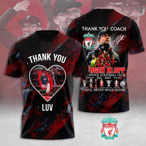 Liverpool FC x Jürgen Klopp 3D Apparel – HUANNM 5140