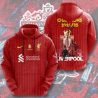 Liverpool FC 2024/25 Premier League Champions 3D Apparel – HOATT 10202