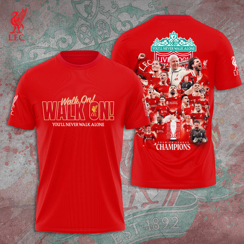 Liverpool FC 2024/25 Premier League Champions 3D Apparel – GNE 3292
