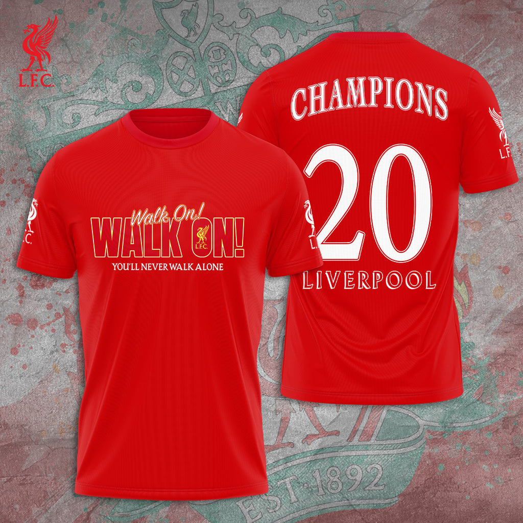 Liverpool FC 2024/25 Premier League Champions 3D Apparel – GNE 3293
