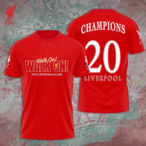 Liverpool FC 2024/25 Premier League Champions 3D Apparel – GNE 3293