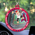 Los Angeles Angels Custom shape 2-sided Acrylic Car Ornament – HOATT13044