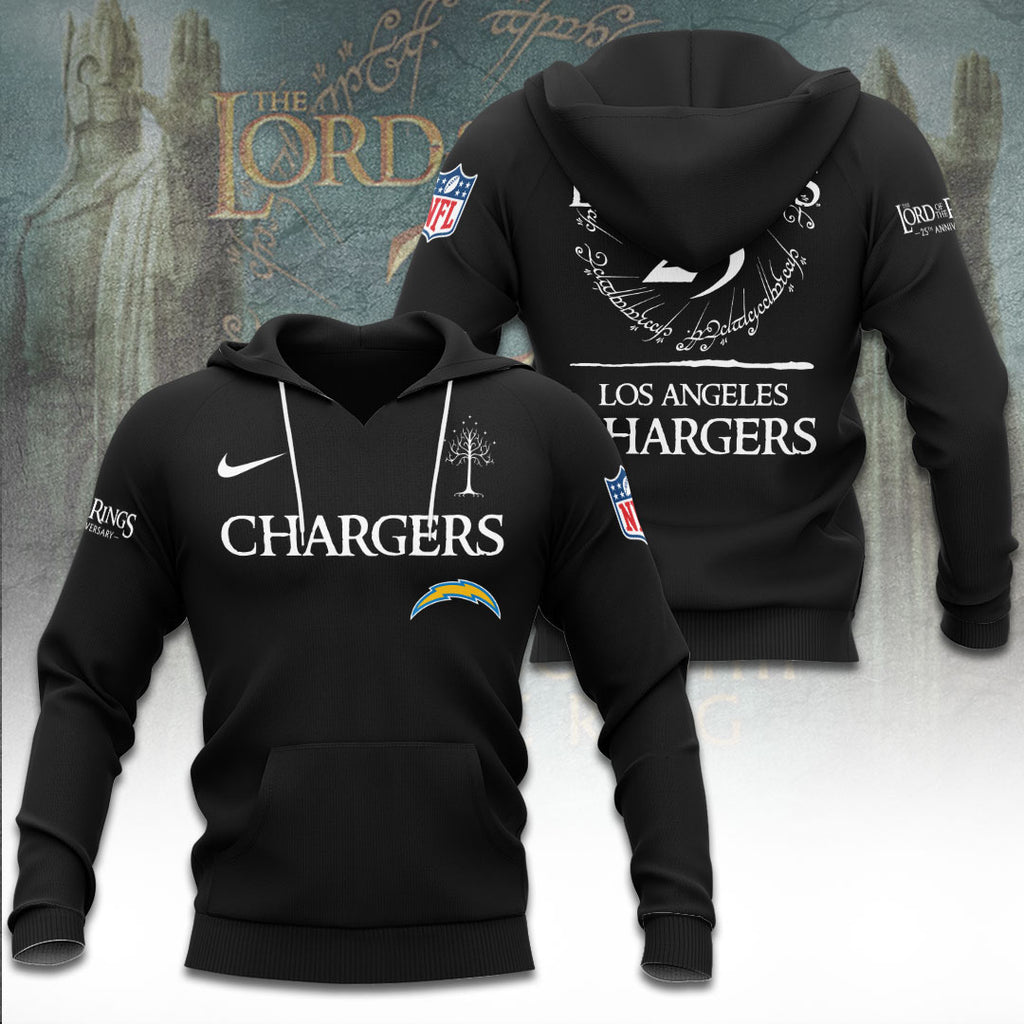 Los Angeles Chargers x The Lord of The Rings 25 Years 3D Apparel – TANTN19570