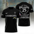 Los Angeles Chargers x The Lord of The Rings 25 Years 3D Apparel – TANTN19570