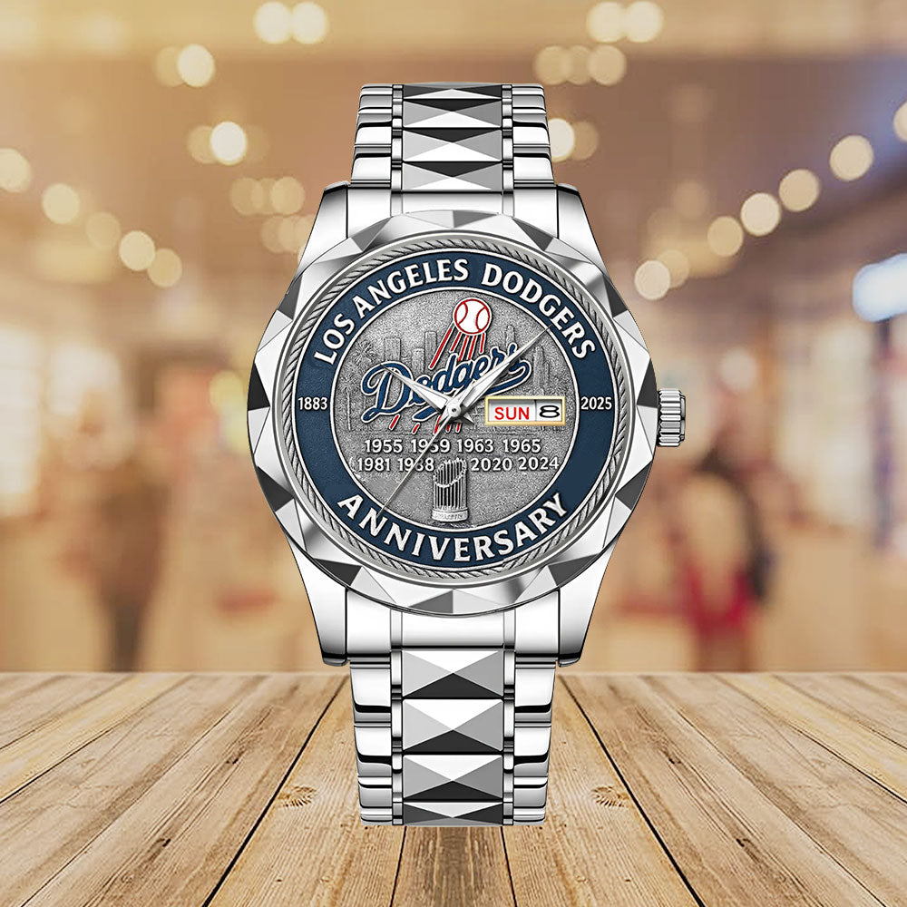 Los Angeles Dodgers 2025 Alloy Luxury Quartz Watch – MAITM12905