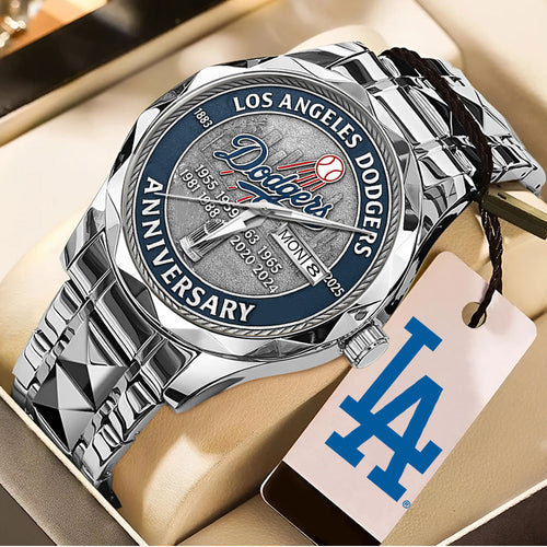 Los Angeles Dodgers 2025 Alloy Luxury Quartz Watch – MAITM12905