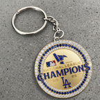 Los Angeles Dodgers 2025 National League Custom Shape 2-sided Keychain – MAITM13544