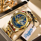 Los Angeles Dodgers 2025 World Series Champions Alloy Luxury Quartz Watch – MAITM13634