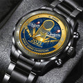 Los Angeles Dodgers 2025 World Series Champions Black Stainless Steel Watch – MAITM13635