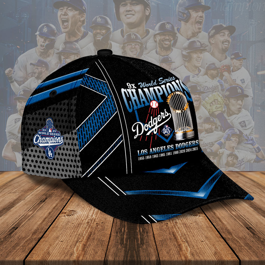 Los Angeles Dodgers 2025 World Series Champions Classic Cap – HOATT14310