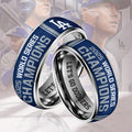Los Angeles Dodgers 2025 World Series Champions Custom Alloy Ring – MAITM13650