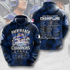 Los Angeles Dodgers 2025 World Series Champions 3D Apparel – MAITM13682