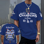Los Angeles Dodgers 2025 World Series Champions 3D Apparel – MAITM13656