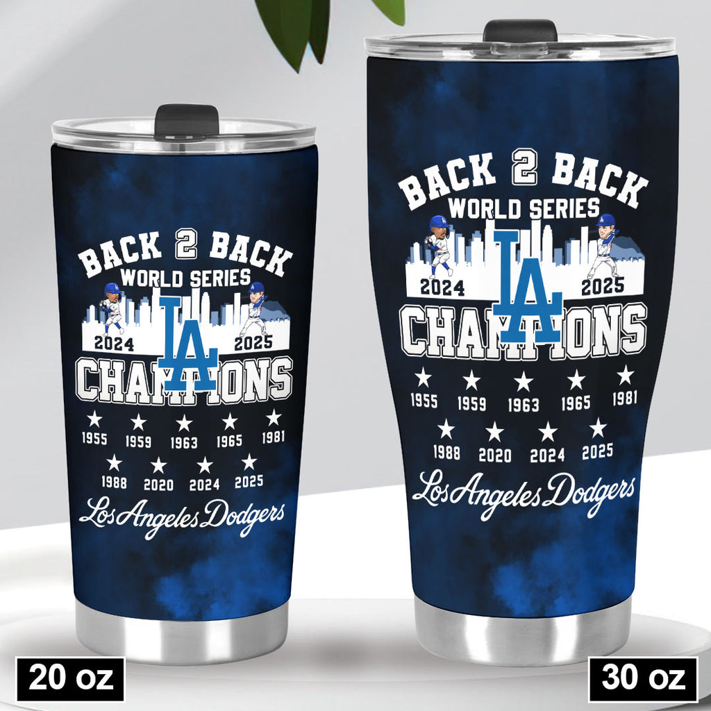 Los Angeles Dodgers 2025 World Series Champions Tumbler Cup – HOATT14370